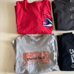 男性用　GAP,モンベルなど長Tシャツ　L 6枚の画像