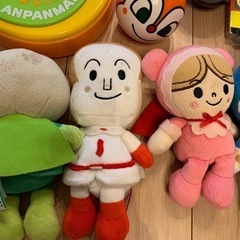 アンパンマンおもちゃ　ぬいぐるみ　ギター　おままごとセットの画像