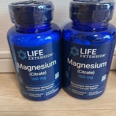 新品未開封　LIFE EXTENTION マグネシウム　100m...
