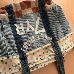 ヒッコリー トートバッグの画像