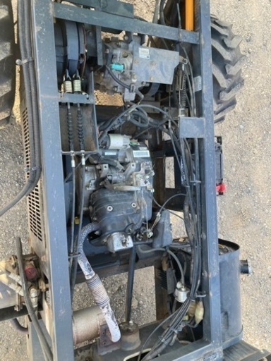 アテックス 2人乗り ホイール 運搬車 SL64？ 油圧 ダンプ 乗用