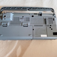 新品未使用　ラジカセ　箱付きの画像