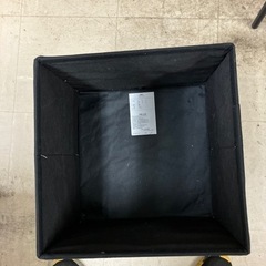 ロ2404-351 不二貿易 HS-HGW01 キャスター付 スツールボックス スクエア 中古 内側汚れありの画像