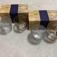 値下げ【新品未使用】グラス4客セットの画像