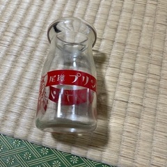 尾道プリンの瓶の画像