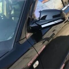 サイドミラー用カーステッカー（ホワイト）の画像
