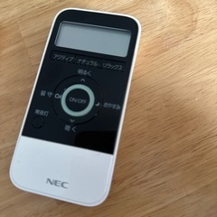 NEC 電気照明リモコンのみ①