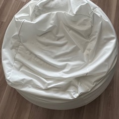 無印良品　体にフィットするソファ　ビーズクッション　65×65×43の画像