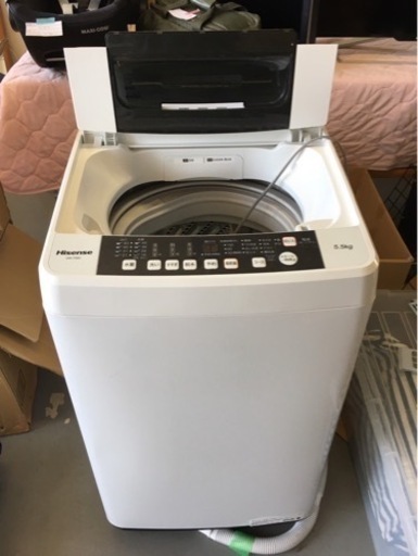 家電 生活家電 洗濯機 ハイセンス　HW-T55C 2018年製