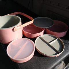 お弁当ポット　お花見やアウトドアにの画像