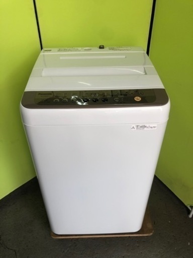(商談中)洗濯機7Kg パナソニック　2018年製　NA-F70PB11