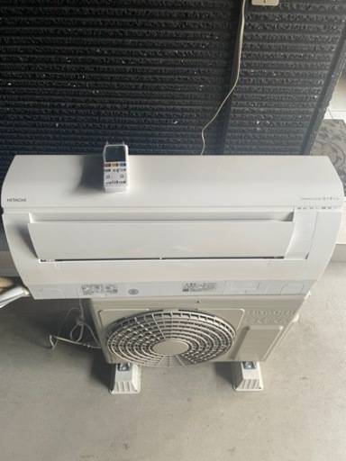 エアコンHITACHI白くま2.2kW2023年