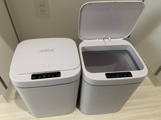 ※お話中　自動開閉ゴミ箱