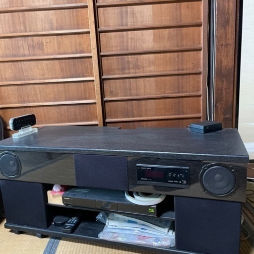 【値下げ交渉可能★】スピーカー付きテレビデッキ