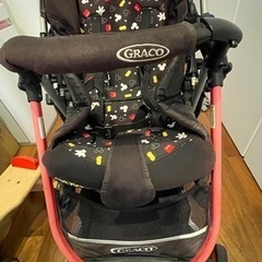 子供用品　グレコ　ディズニー　ベビーカーの画像