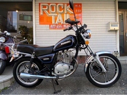 ★135000円 GN125 セル1 実働車　スズキ　小型　MT GN 125 GN125H ノーマル