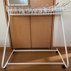 【取引中】生活雑貨 洗濯用品 物干し竿、ロープ