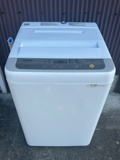 ☆洗濯機 パナソニック 5.0kg  2019年製　家電 生活家電 洗濯機