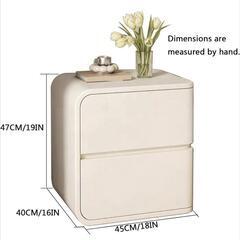 ローチェスト　ホワイト　2段　寝室の画像