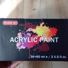 絵の具 ACRYLIC PAINT 36色の画像