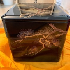 輪島塗　高級三段重箱