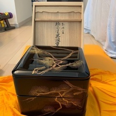 輪島塗　高級三段重箱の画像