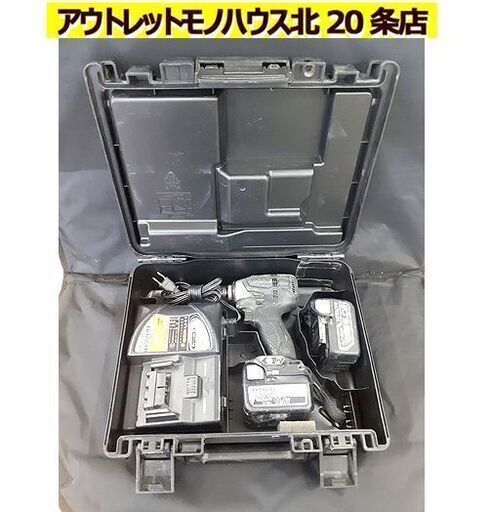 回転動作確認済み【14.4V コードレスインパクトドライバ 日立工機】WH14DDL2 ケース付き コードレス式 電動工具 現:ハイコーキ（HiKOKI） 札幌 北20条店