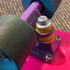 スケートボード　penny ピンクの画像