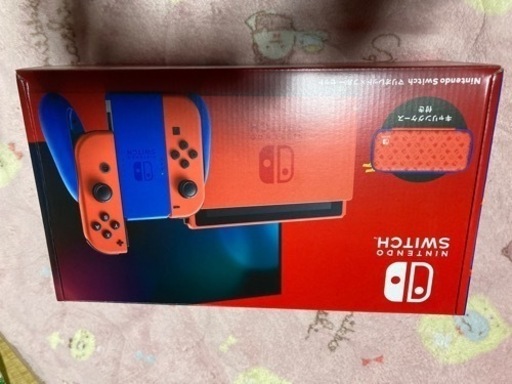 「GW特価」Switch  マリオレッドXブルー セット(ストラップ1つ無し)