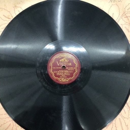 SPレコード　バッハ　ビクター　６枚組　