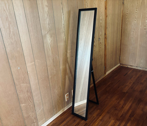 【状態：良好】全身鏡（147.5cm×27cm）