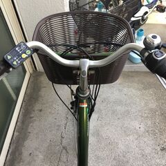 地域限定送料無料 ヤマハ パス ナチュラ 新基準 8,7AH 子供乗せ 緑