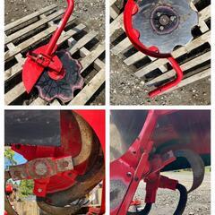 長崎発　ニプロ　畦塗り機　SZ300R あぜぬり機　松山株式会社　中古品　アゼローター　作業機　手動式　の画像