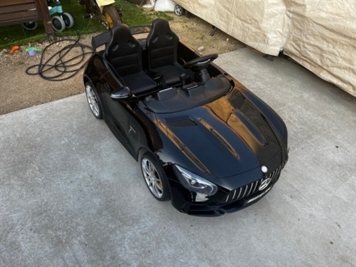 受け渡し予定決まりました 元値4.5万 ベンツ AMG GT-R 2人乗り 乗用玩具
