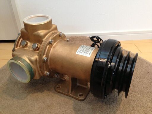 【未使用ほぼ新品/手渡し】樫山 セレックス SP500BCE ゴムインペラ ポンプ 24V電磁クラッチ付 漁業 農業 酪農