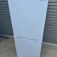 清掃済み✨アイリスオーヤマ⭐️冷蔵庫　2021年製　IRSD-14A-W