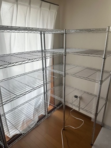 家具 収納家具 スチールラック 4日午後取引可能な方