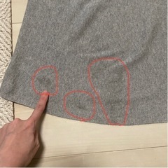 ミラオーウェン　ロングワンピース　ニットの画像