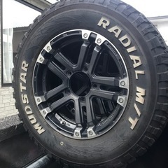 ジムニー　バリ溝！5本セット　マッドスター　バリ溝　205/80R16