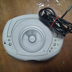 ポータブルCDラジオの画像