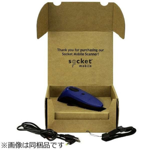 ソケットモバイル｜Socket Mobile  エアレジ対応 バーコードリーダー 青 CX3360-1682(S700シリーズ)