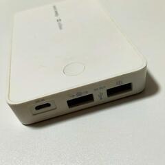 充電器モバイルバッテリー動作確認済の画像