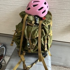 軍物リュックの画像
