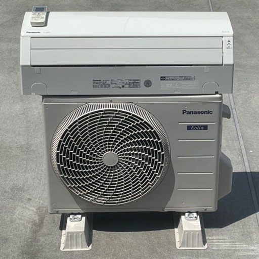 取付け可 ! ! ◇パナソニック エアコン 6畳用 2018年製 内部クリーン運転 単相100V CSー228CFR 洗浄済み ! !