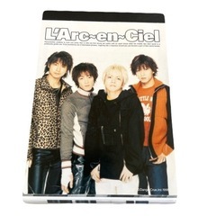 L'Arc〜en〜Ciel❤メモ帳　シール　セット　ラルクアンシェルの画像