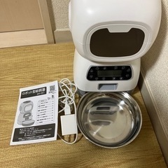 無料　自動給餌器　猫ちゃん
