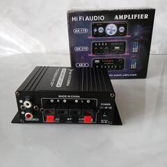 ステレオ オートバイ 車 パワーアンプ 小型 12V デジタルアンプ の画像