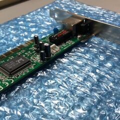 LANカード BUFFALO LGY-PCI-TXD ①【動作品】の画像
