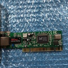 LANカード BUFFALO LGY-PCI-TXD ①【動作品】の画像