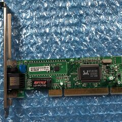 LANカード BUFFALO LGY-PCI-TXD ②【動作品】の画像